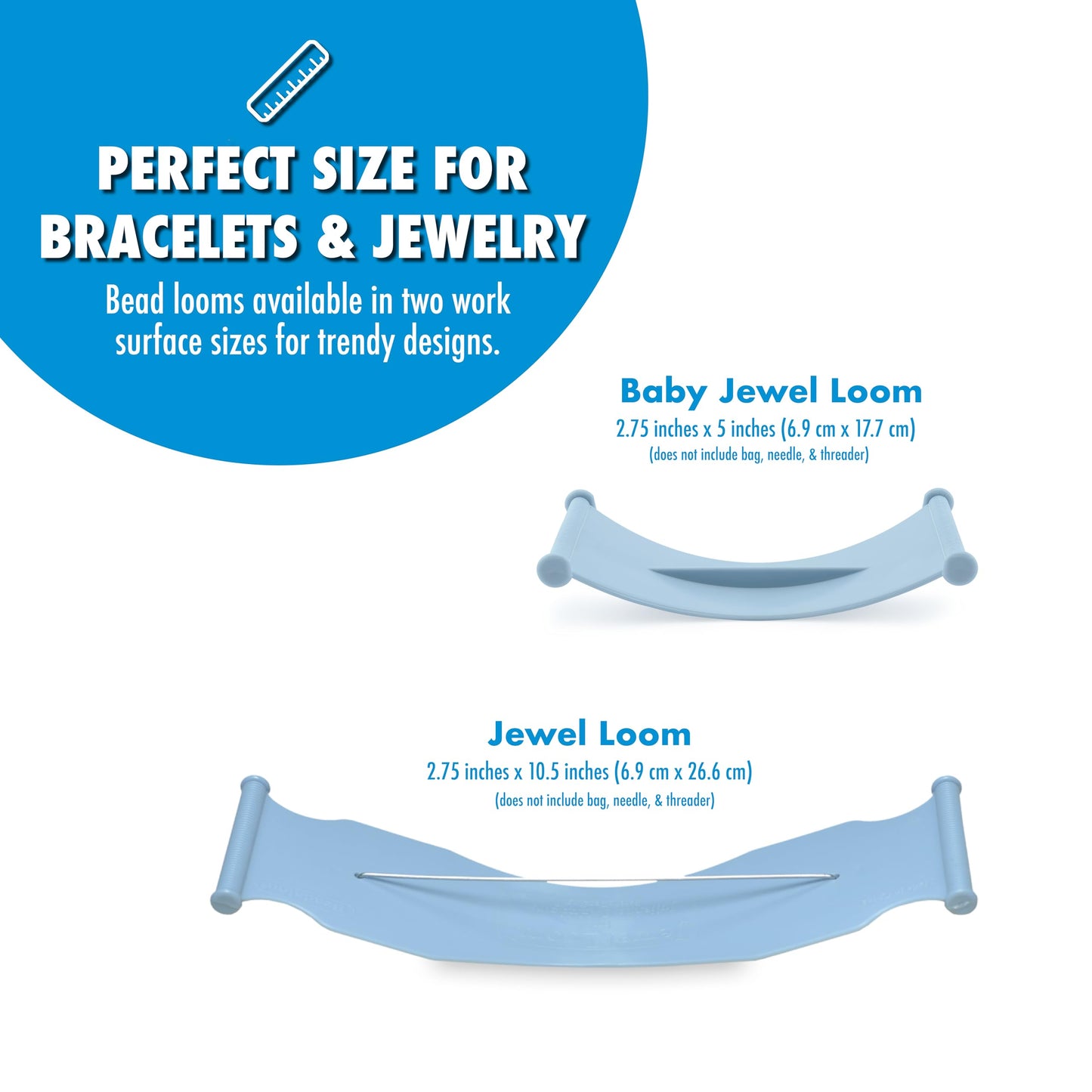 Beadalon Jewel Loom Kit – Easy Bead Weaving Tool for Jewellery Makers