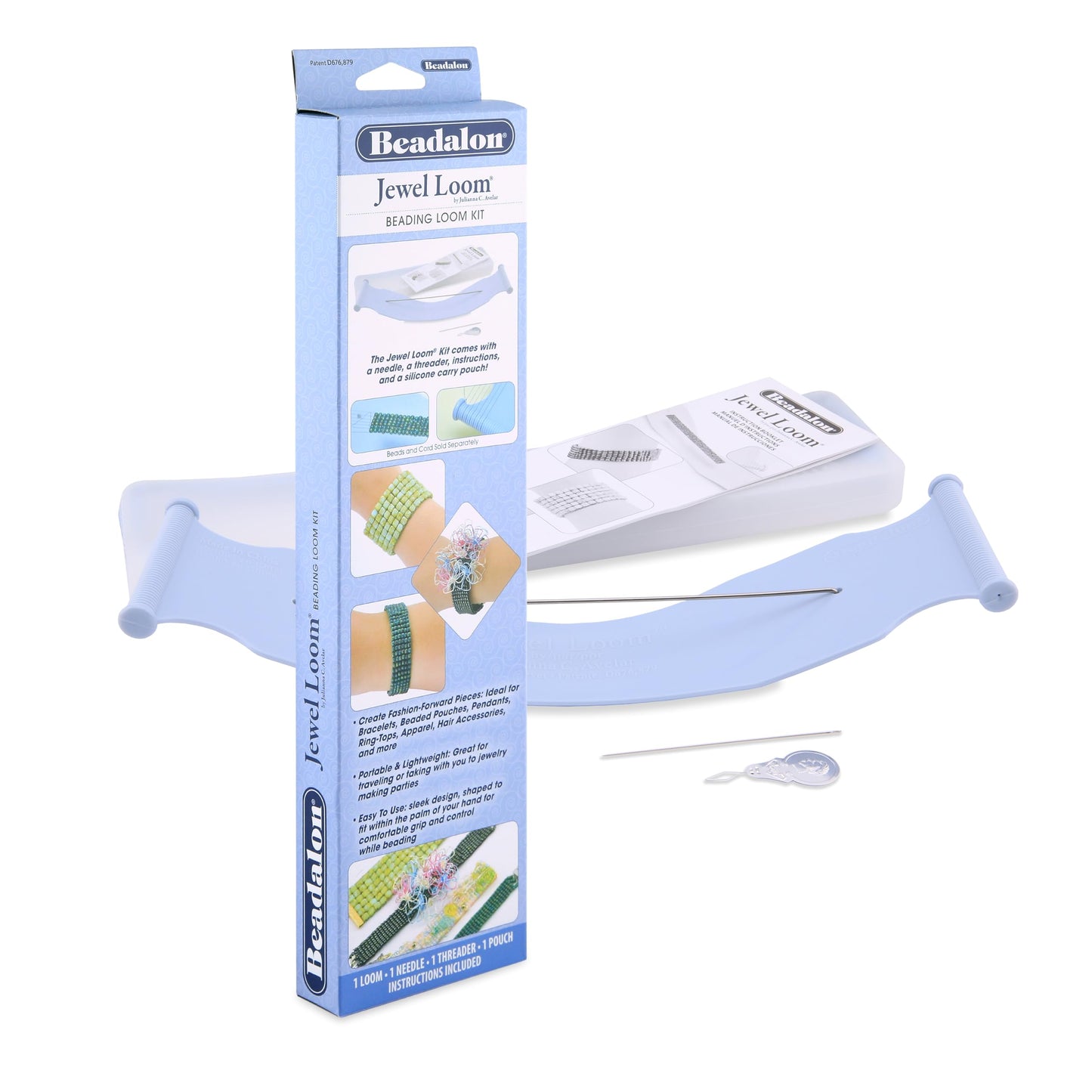 Beadalon Jewel Loom Kit – Easy Bead Weaving Tool for Jewellery Makers