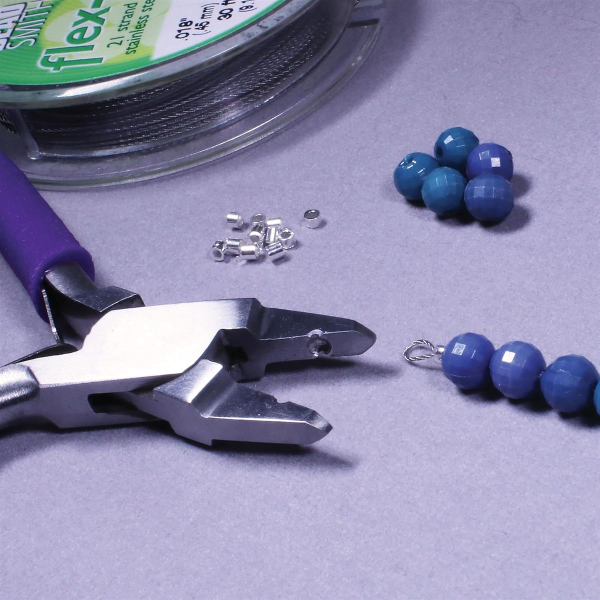Beadsmith Magical Crimping Pliers – 2 mm Crimp Tube Tool for Jewellery Making