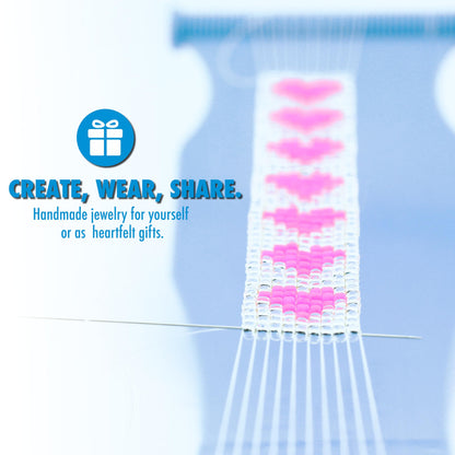 Beadalon Jewel Loom Kit – Easy Bead Weaving Tool for Jewellery Makers