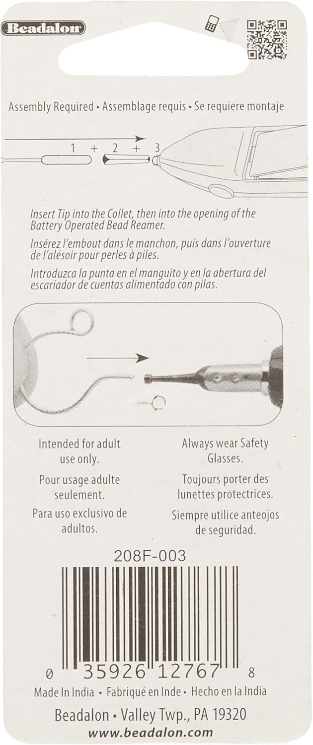 Beadalon Battery Operated Jewellers Bead Reamer – Jewellery Making