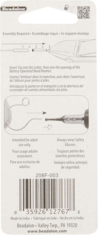 Beadalon Battery Operated Jewellers Bead Reamer – Jewellery Making