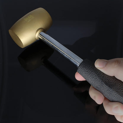 Economy Brass Head Mallet, 2 Lb 2 5/8 X 1 1/4 Inch - HAM18 by Beadsmith for jewellery making