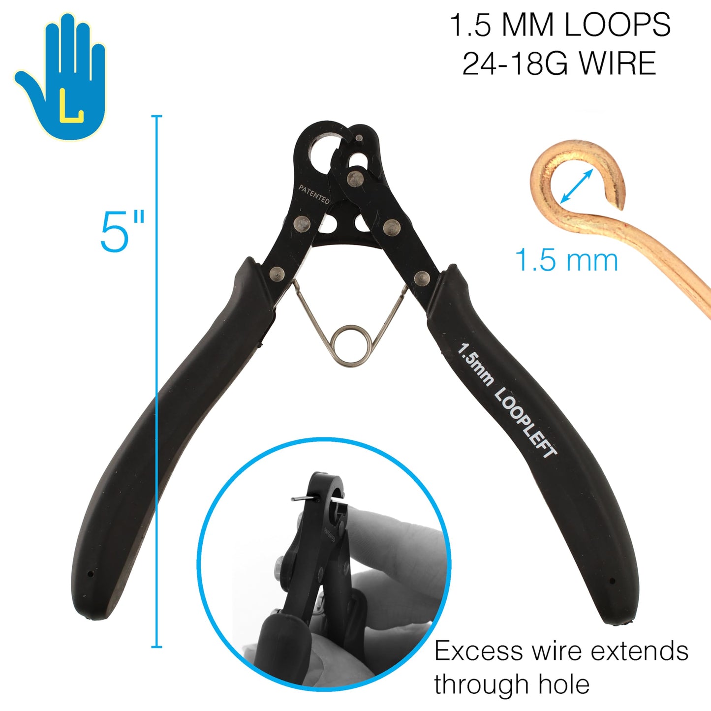 Beadsmith One-Step Looper Pliers – Wire Loop Maker
