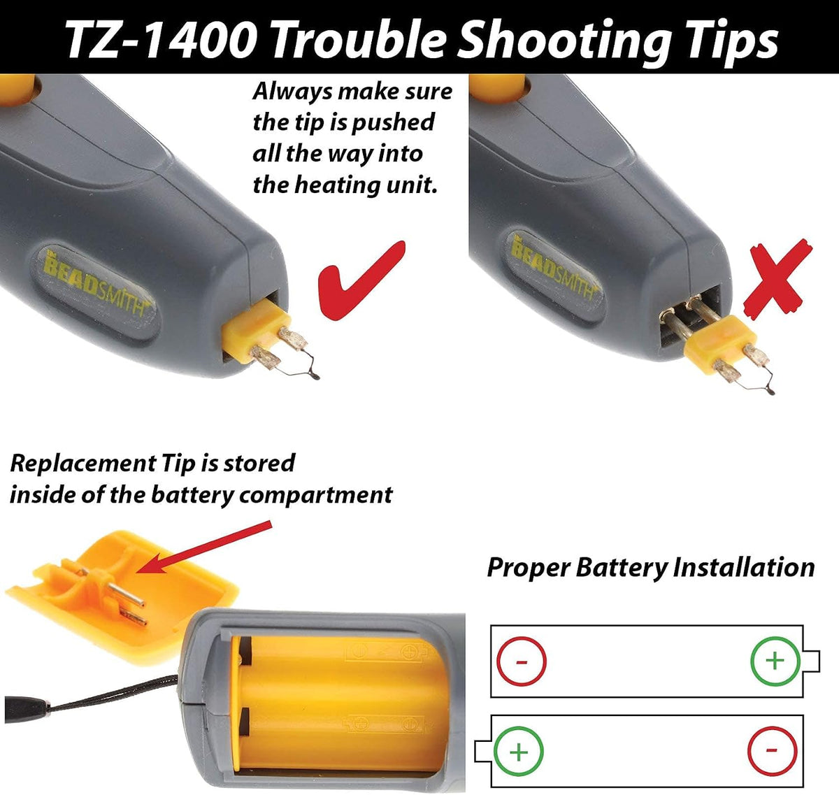 Beadsmith Ultra Thread Zap – Battery-Powered Thread Burner & Trimmer