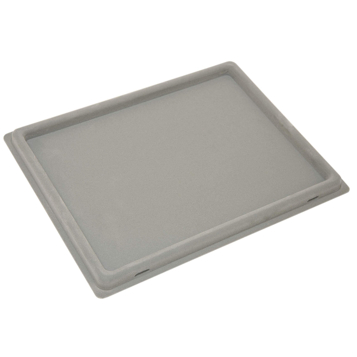 Beadsmith Flocked Treasure Mat Tray with Clear Lid