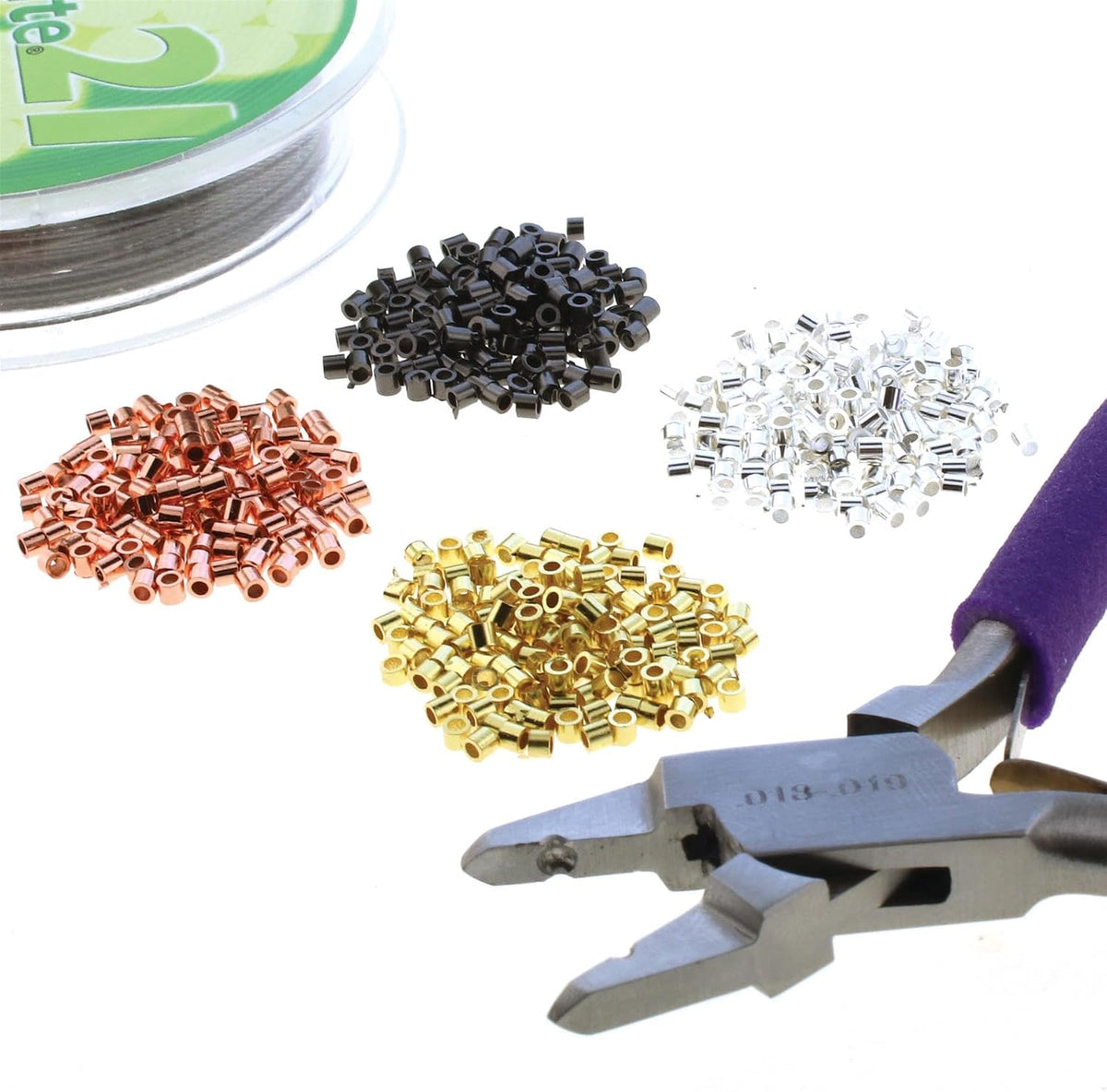 Beadsmith Magical Crimping Pliers – 2 mm Crimp Tube Tool for Jewellery Making