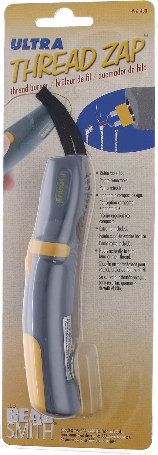 Beadsmith Ultra Thread Zap – Battery-Powered Thread Burner & Trimmer