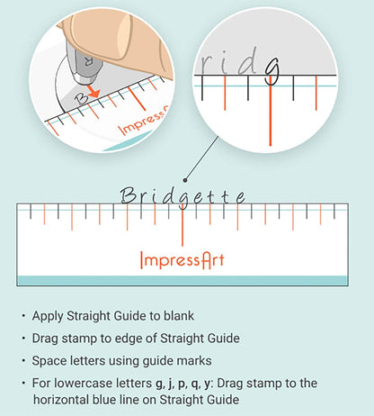 Impressart Impress Art Stamp Guides