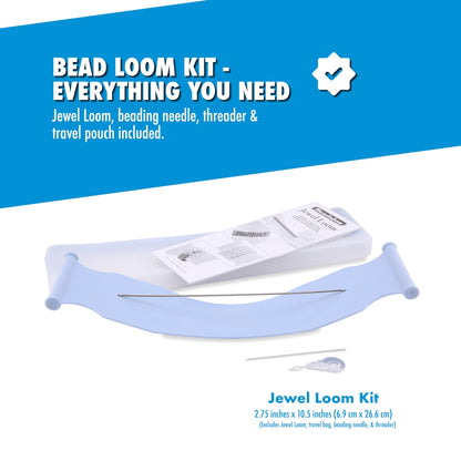 Beadalon Jewel Loom Kit – Easy Bead Weaving Tool for Jewellery Makers