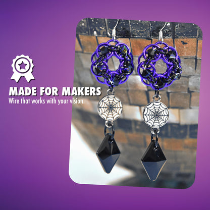 Artistic Wire 12 Gauge Tarnish Resistant Brass Craft Jewelry Wrapping Wire, Gold Color, 10 ft