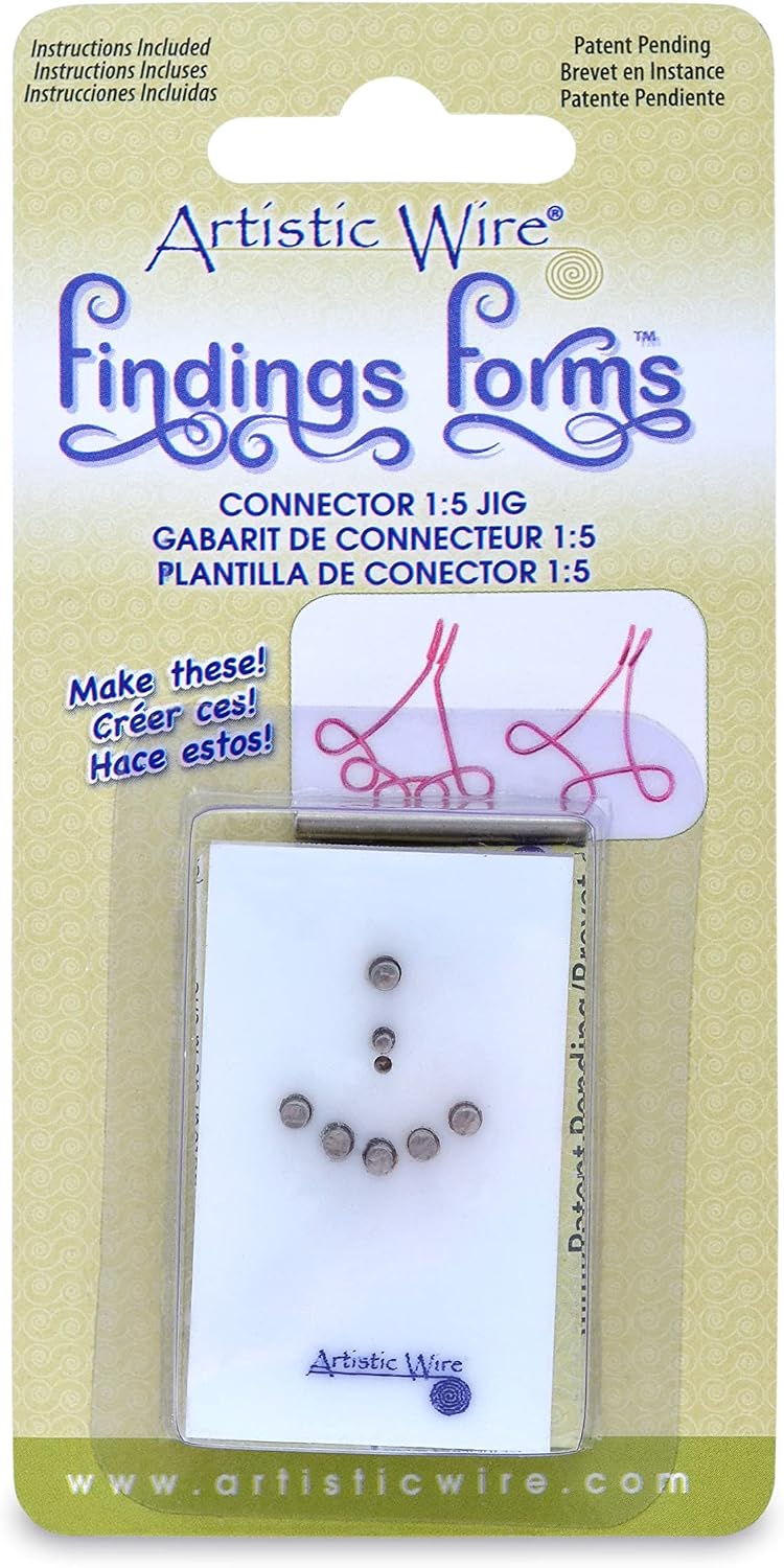 Artistic Wire Beadalon Findings Forms Connector 1:5 Jig