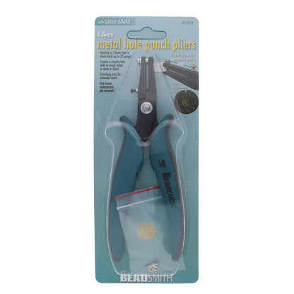 BeadSmith Metal Hole Punch Pliers For Sheet Metal - 1.8mm
