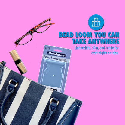 Beadalon Jewel Loom Kit – Easy Bead Weaving Tool for Jewellery Makers