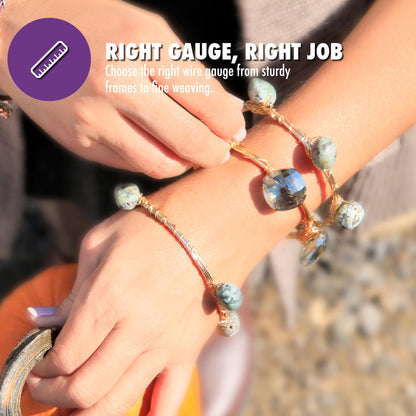 Beadalon Wire Artistic Wire-Non-Tarnish Brass- 16 Gauge, 10ft