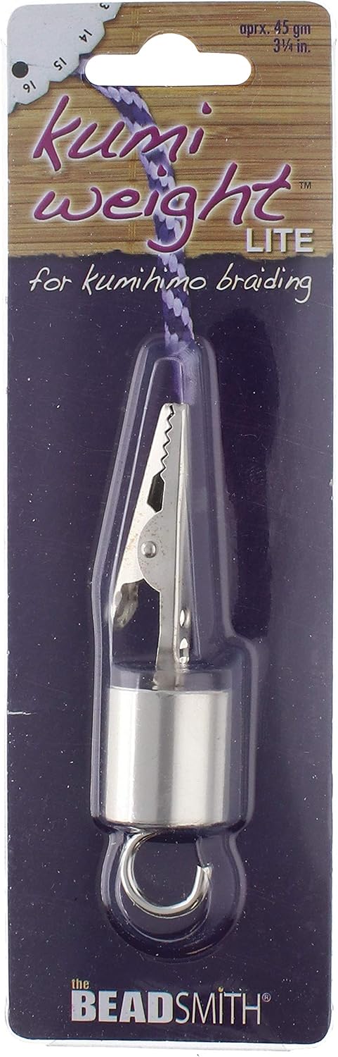 The Beadsmith Kumi Weight for Kumihimo Braiding – Light Weight (45g)