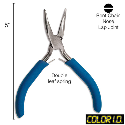 Beadsmith PL3 Pliers Set – 3 Piece Jewellery Making Tool Kit (Chain Nose, Round Nose & Side Cutters)