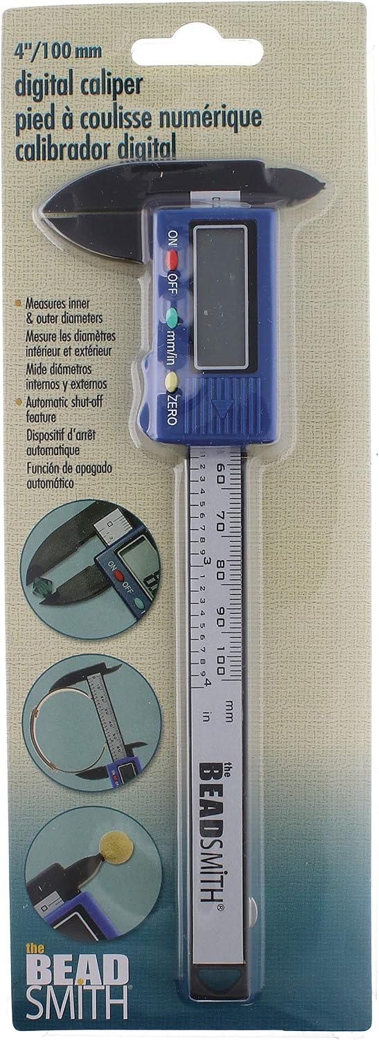 Beadsmith Digital Caliper 4" – Jewellery Making