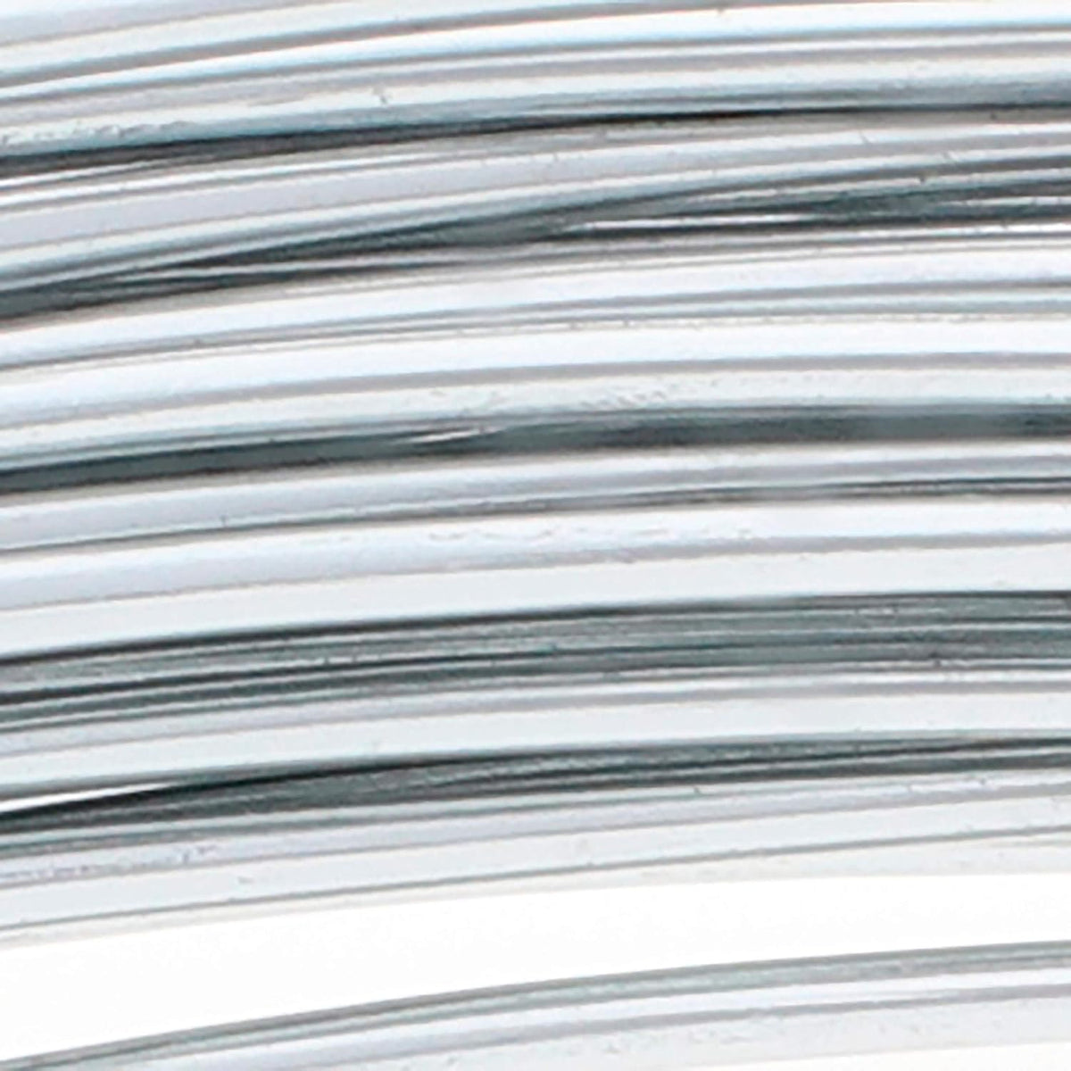 The Beadsmith Aluminium Craft Wire – 12 Gauge (2mm) – 39 Feet / 11.9m – Silver – Jewellery & Craft Wire