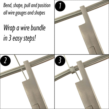 The Beadsmith WrapMaker Plier – Casual Comfort Handle, 6” (152mm)