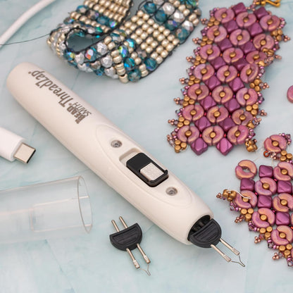 The Beadsmith Rechargeable ThreadZap Craft Burner – Precision Cord Cutter