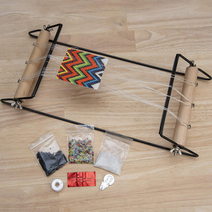 Beadsmith Extra Wide Metal Bead Loom Kit – Loom, Thread, Needles & Beads