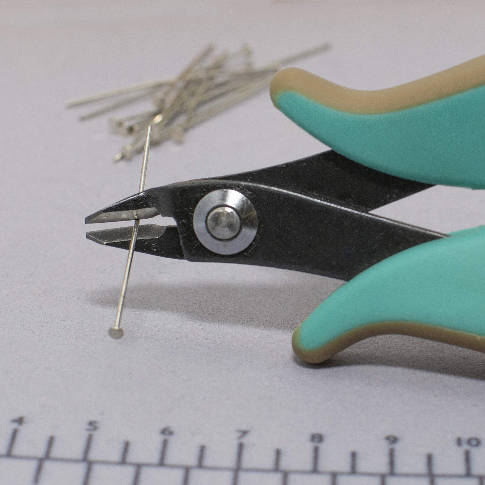 Beadsmith High Tech Series Semi‑Flush Cutter Pliers – Precision Wire & Head Pin Cutter for jewellery making