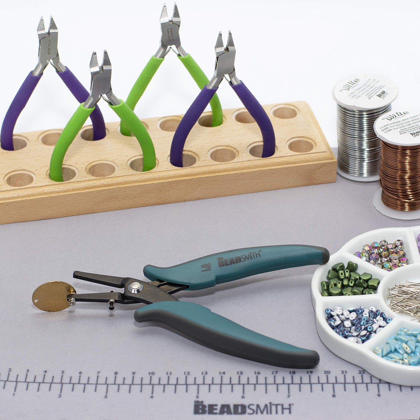 BeadSmith Metal Hole Punch Pliers For Sheet Metal - 1.8mm