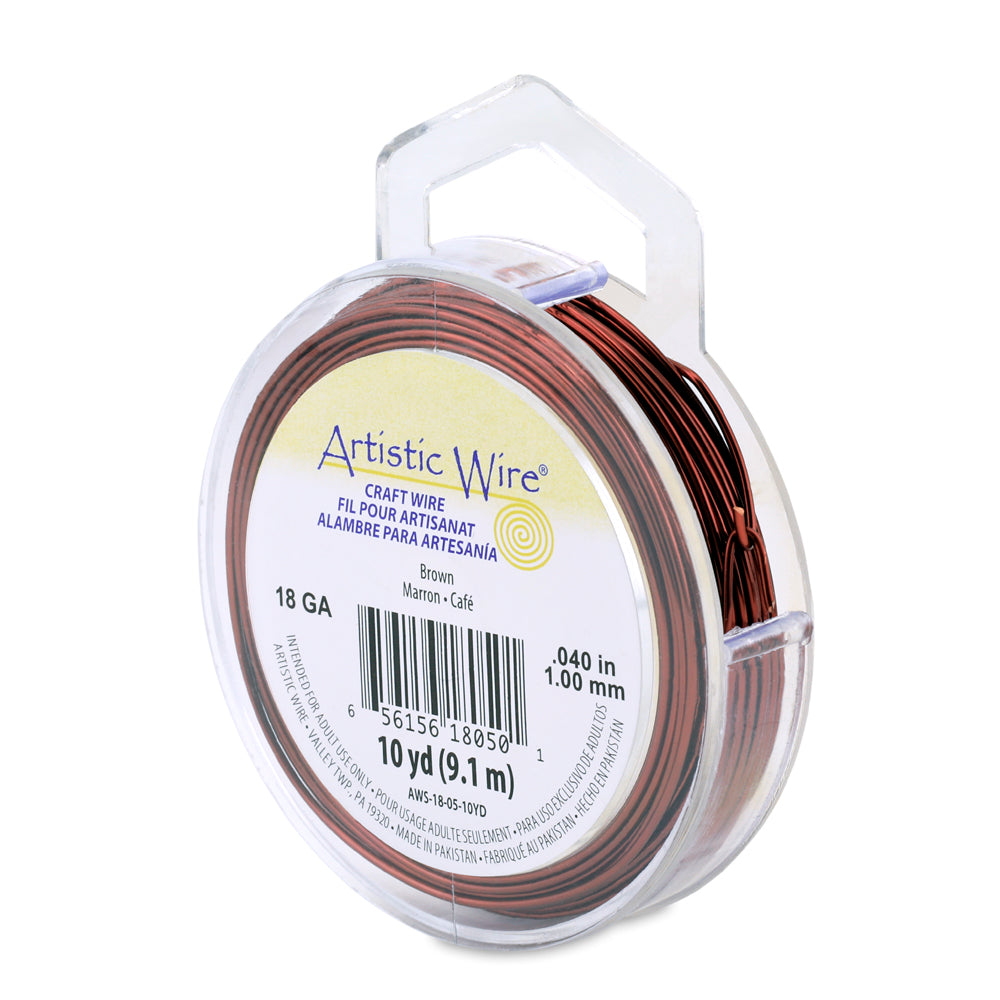 Artistic Wire 18 Gauge Tarnish Resistant Coloured Copper Wire