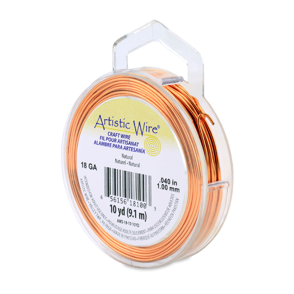 Artistic Wire 18 Gauge Tarnish Resistant Coloured Copper Wire