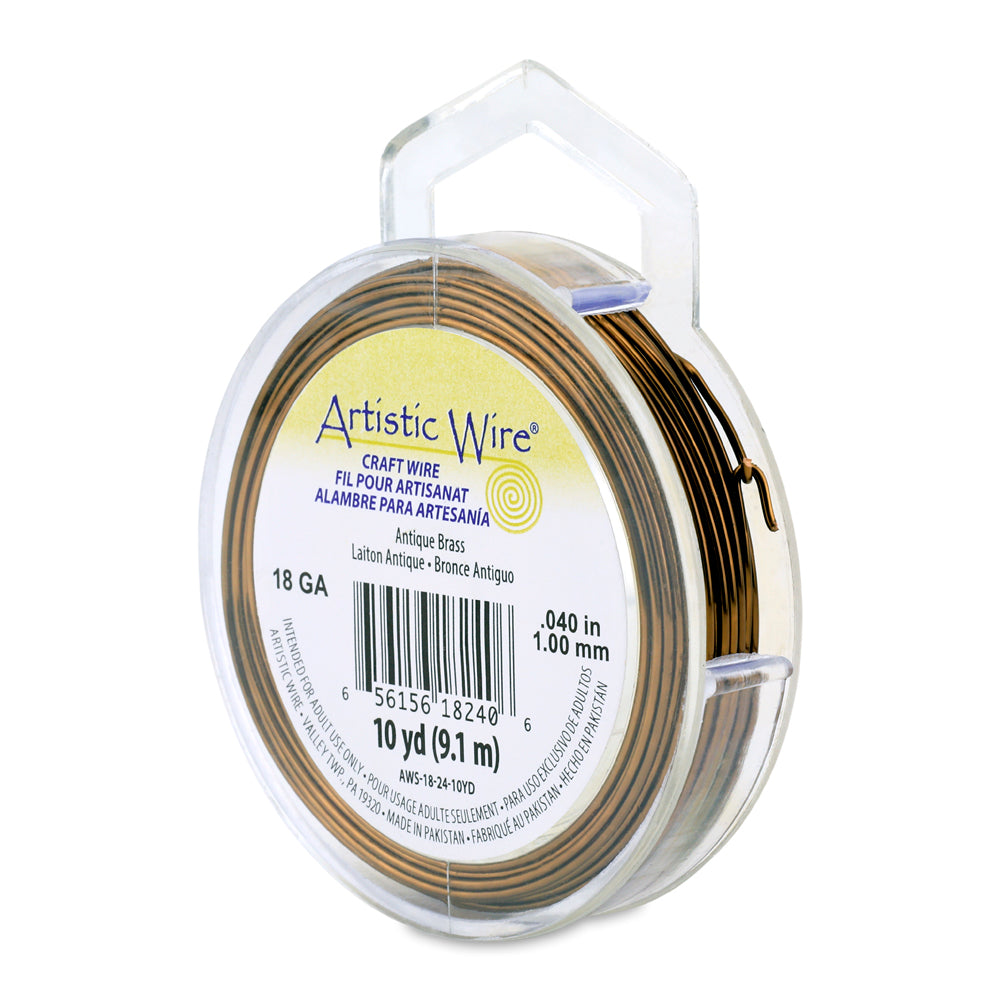 Artistic Wire 18 Gauge Tarnish Resistant Coloured Copper Wire