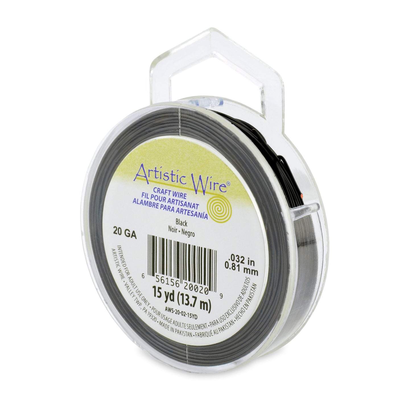 Artistic Wire 20 Gauge Tarnish Resistant Coloured Copper Wire