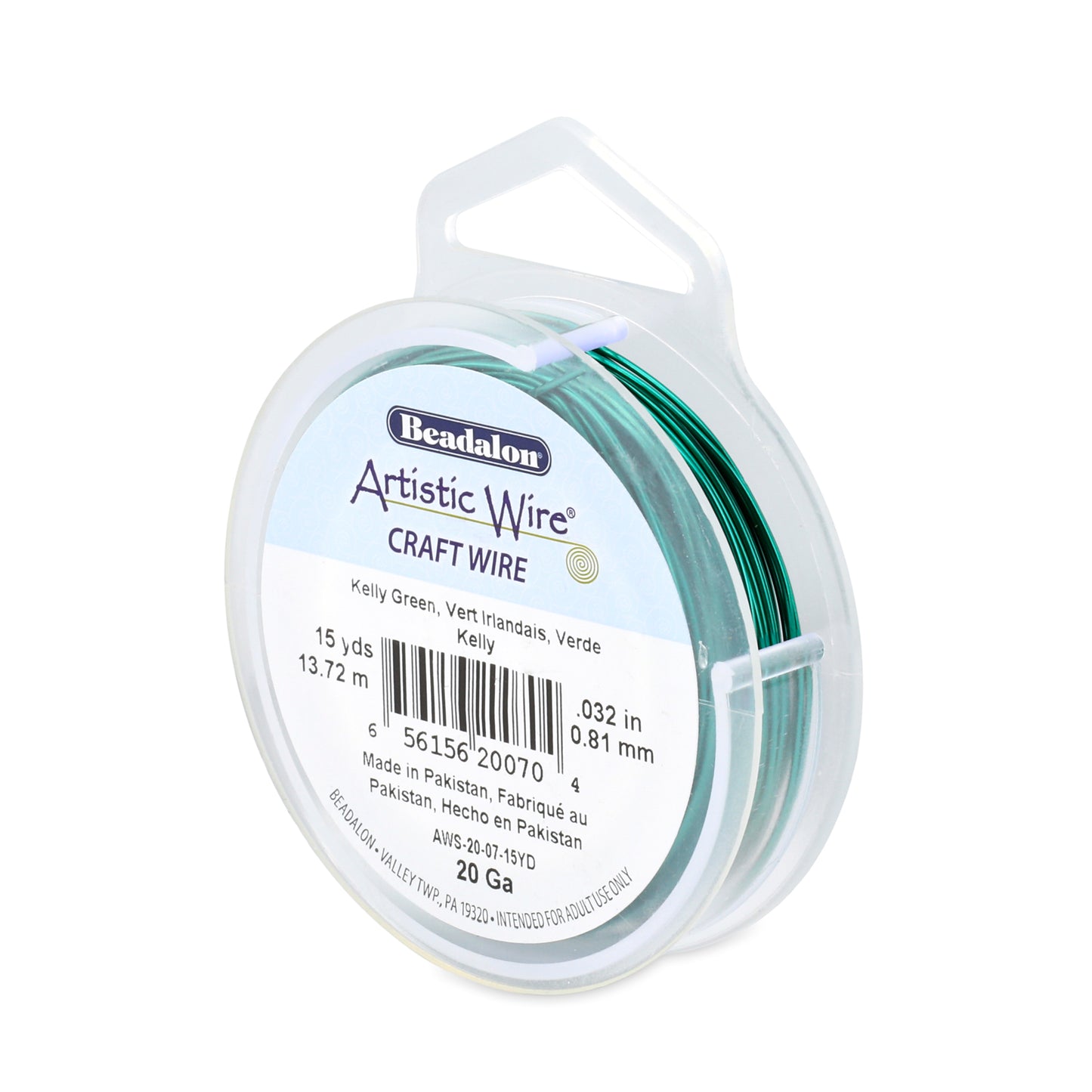 Artistic Wire 20 Gauge Tarnish Resistant Coloured Copper Wire