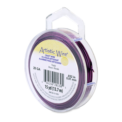 Artistic Wire 20 Gauge Tarnish Resistant Coloured Copper Wire