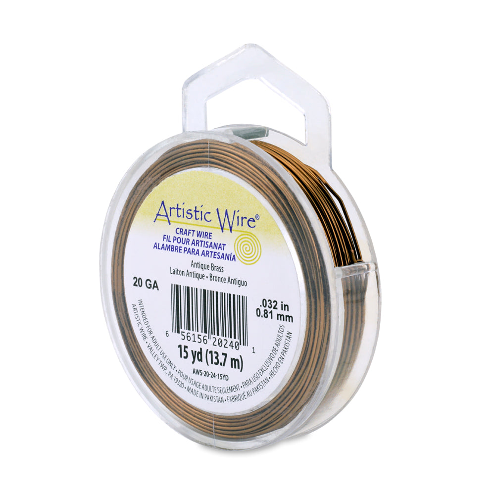 Artistic Wire 20 Gauge Tarnish Resistant Coloured Copper Wire