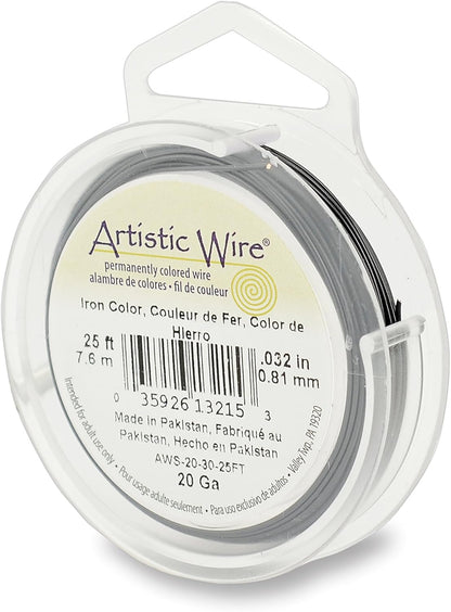 Artistic Wire 20 Gauge Tarnish Resistant Coloured Copper Wire