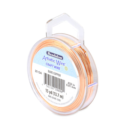 Artistic Wire 20 Gauge Tarnish Resistant Coloured Copper Wire