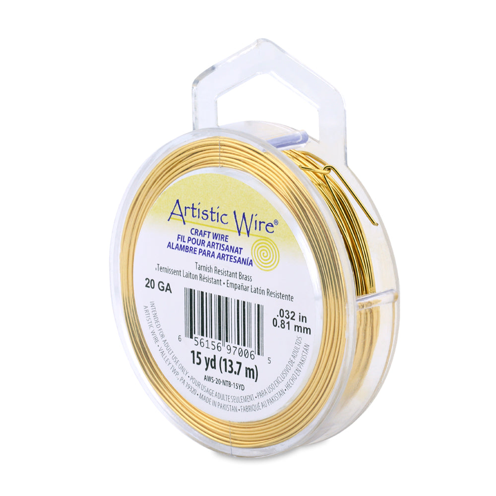 Artistic Wire 20 Gauge Tarnish Resistant Coloured Copper Wire