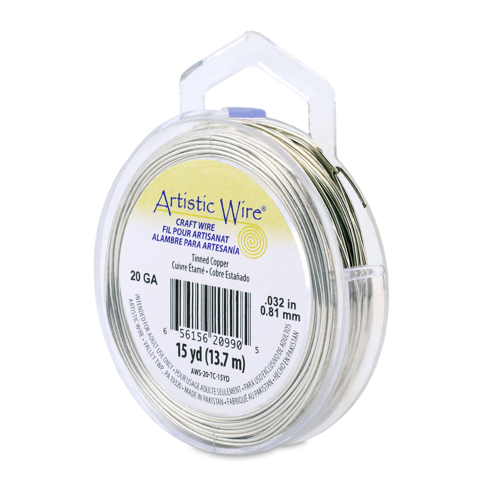 Artistic Wire 20 Gauge Tarnish Resistant Coloured Copper Wire