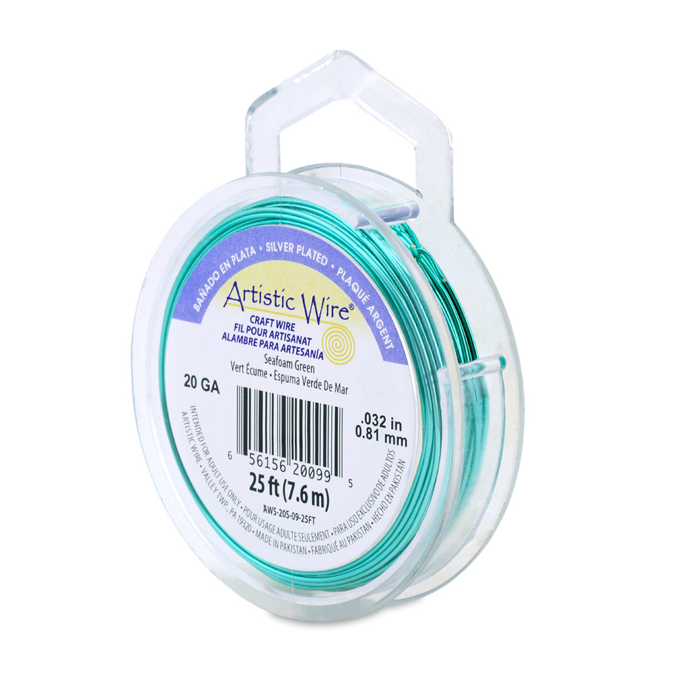 Artistic Wire 20 Gauge Silver Plated Copper Wire