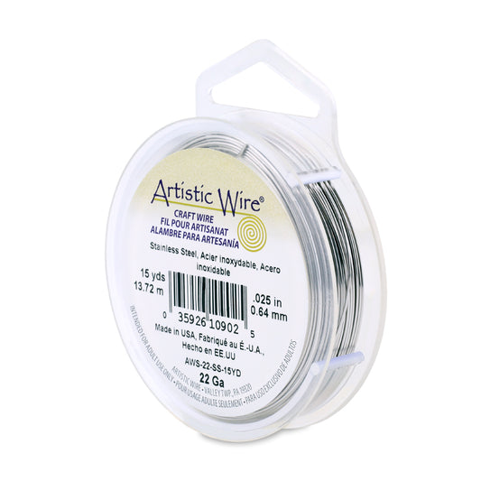 Artistic Wire 22 Gauge Tarnish Resistant Coloured Copper Wire