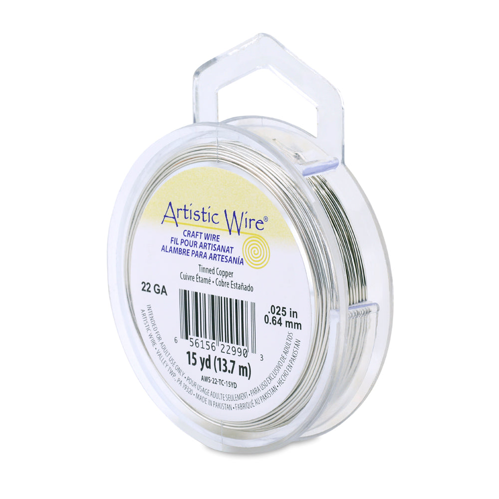 Artistic Wire 22 Gauge Tarnish Resistant Coloured Copper Wire