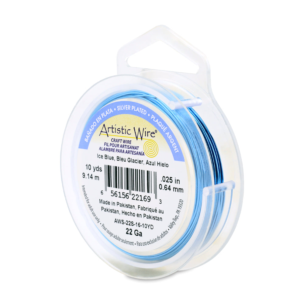 Artistic Wire 22 Gauge Silver Plated Copper Wire