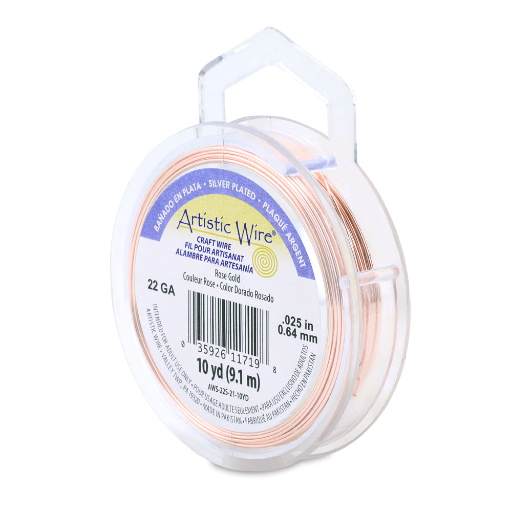 Artistic Wire 22 Gauge Silver Plated Copper Wire