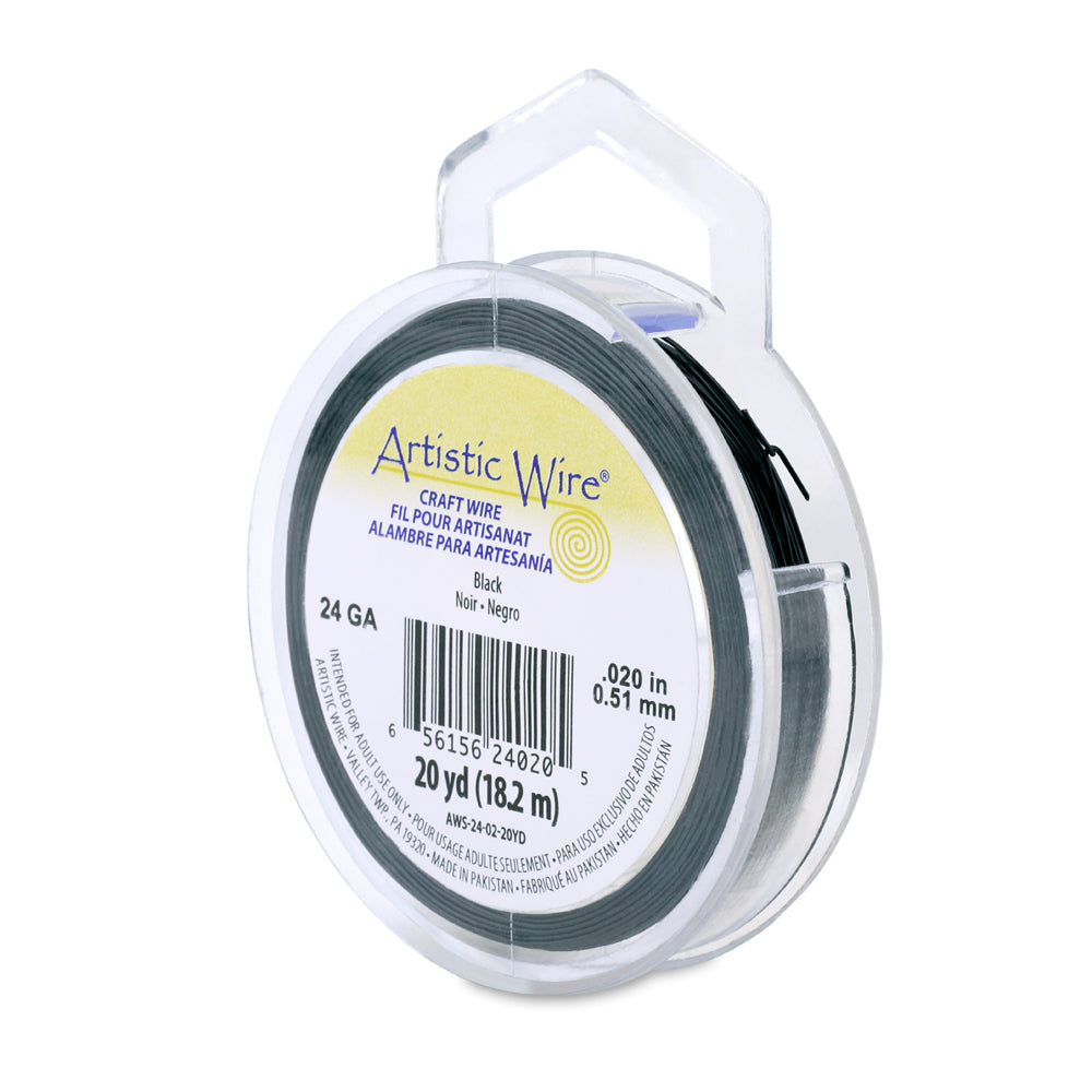 Artistic Wire 24 Gauge Tarnish Resistant Coloured Copper Wire