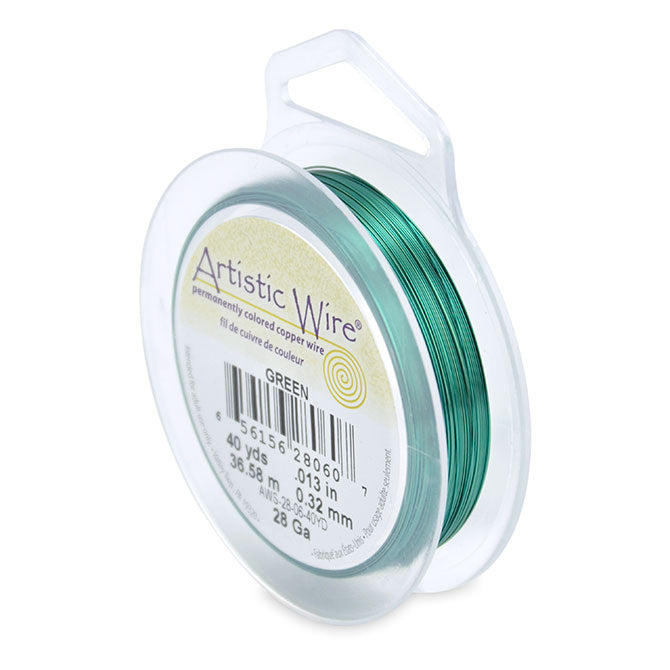Artistic Wire 28 Gauge Tarnish Resistant Coloured Copper Wire