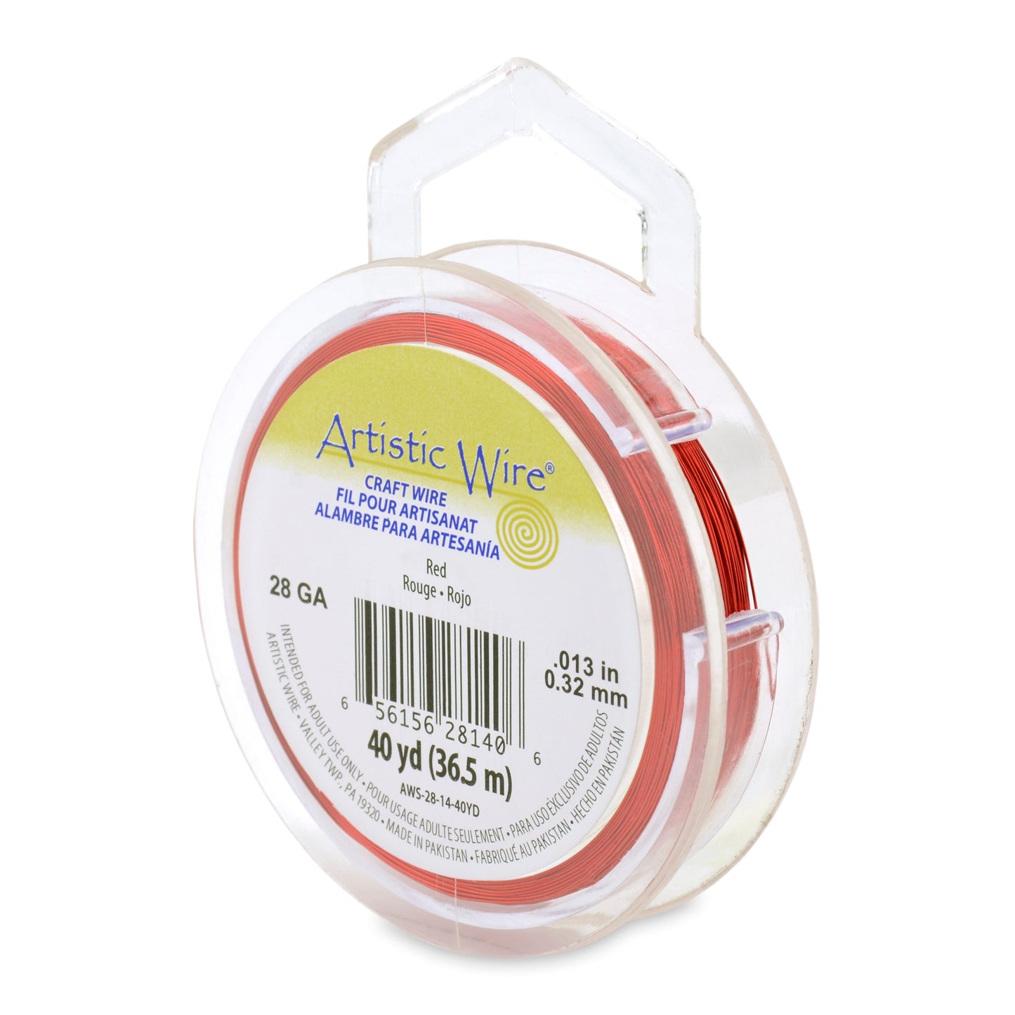 Artistic Wire 28 Gauge Tarnish Resistant Coloured Copper Wire
