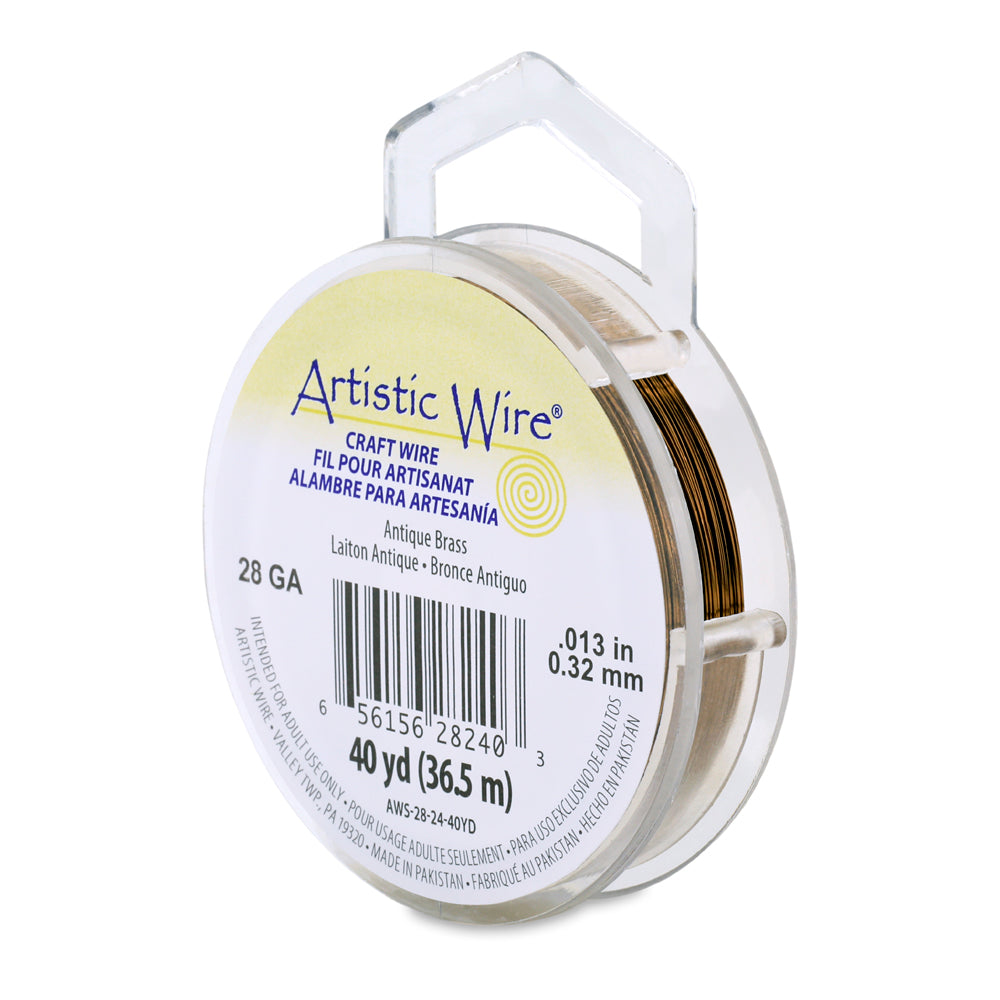 Artistic Wire 28 Gauge Tarnish Resistant Coloured Copper Wire