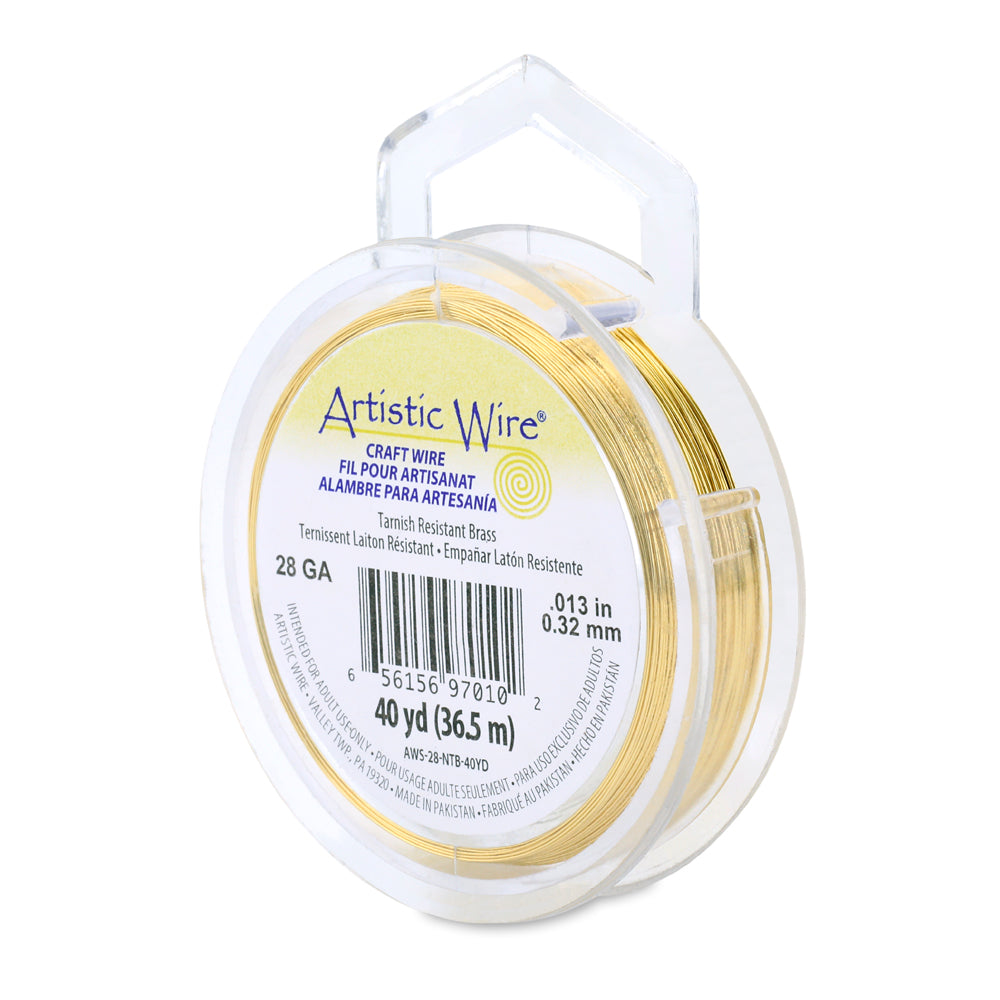 Artistic Wire 28 Gauge Tarnish Resistant Coloured Copper Wire
