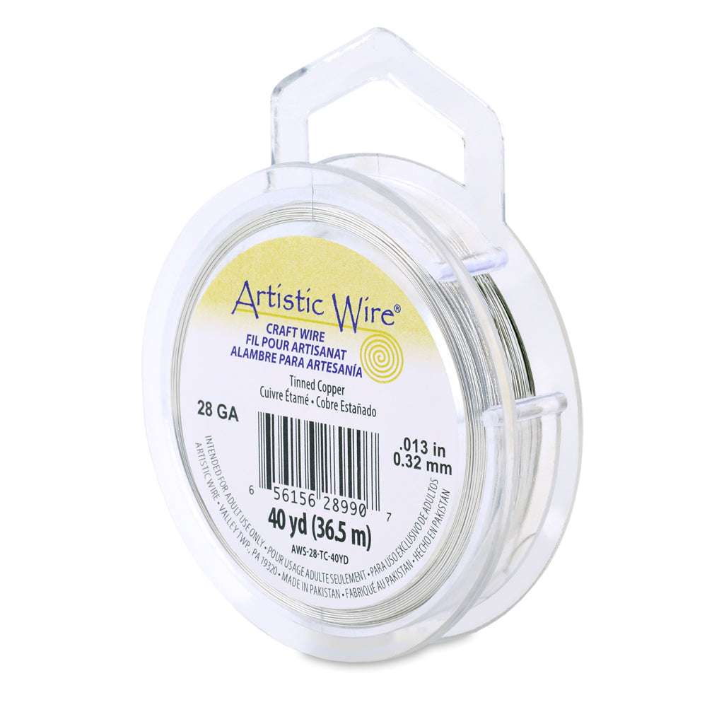 Artistic Wire 28 Gauge Tarnish Resistant Coloured Copper Wire